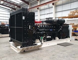 Perkins Generator Side View